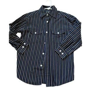 Beverly Hills Polo Club long sleeve striped dress shirt